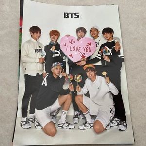 BTS Glossy Poster